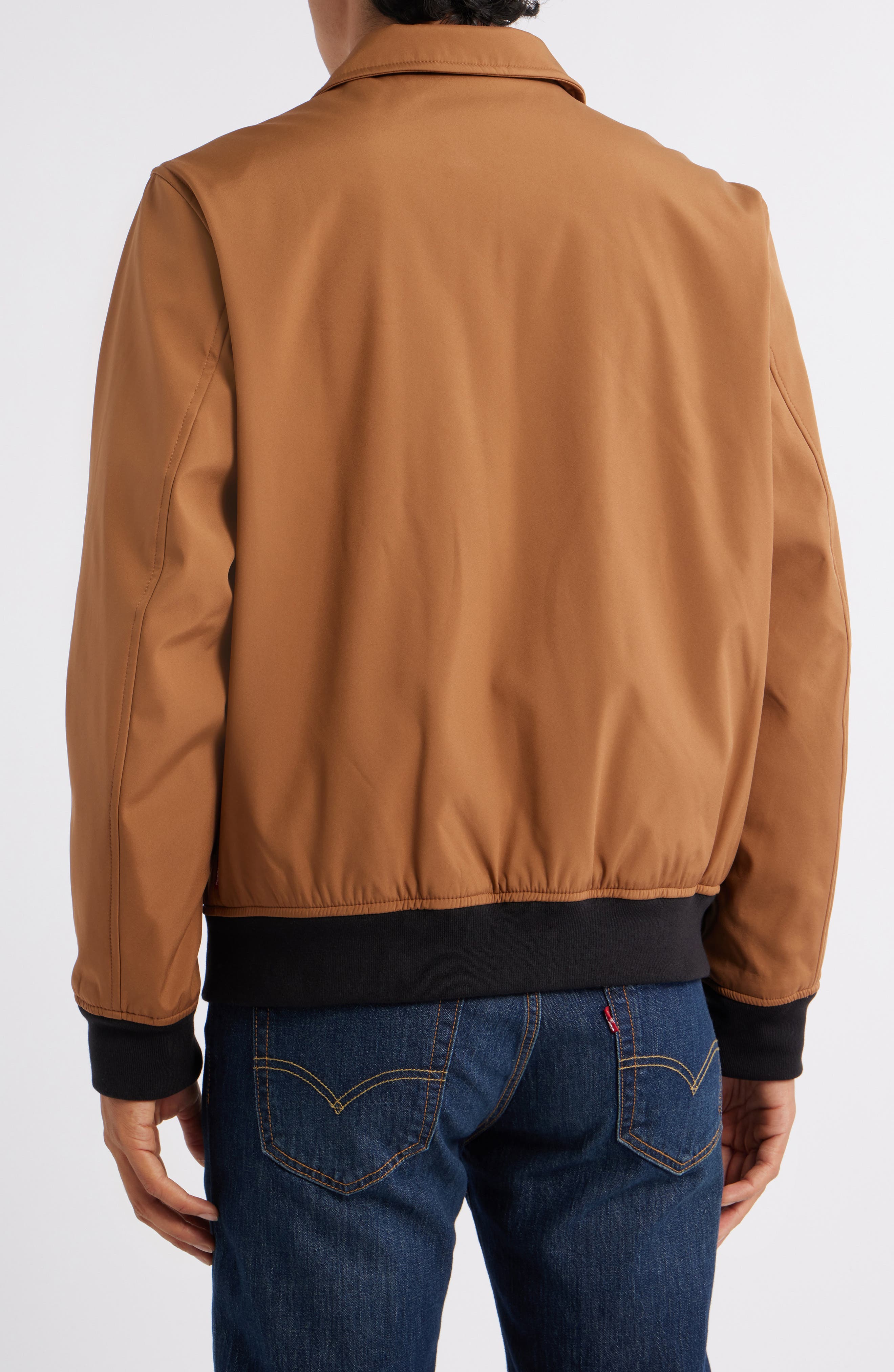 Laydown Collar Water Resistant Insulated Bomber Jacket - image 2