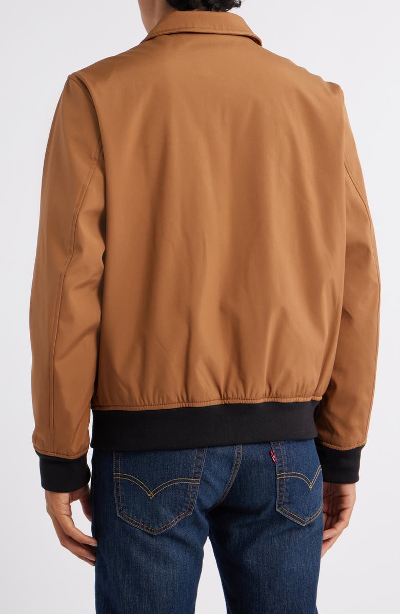 Levi's<sup>®</sup> Laydown Collar Water Resistant Insulated Bomber Jacket, Alternate, color, Brown