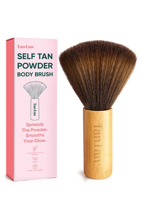 Self Tan Powder Body Brush