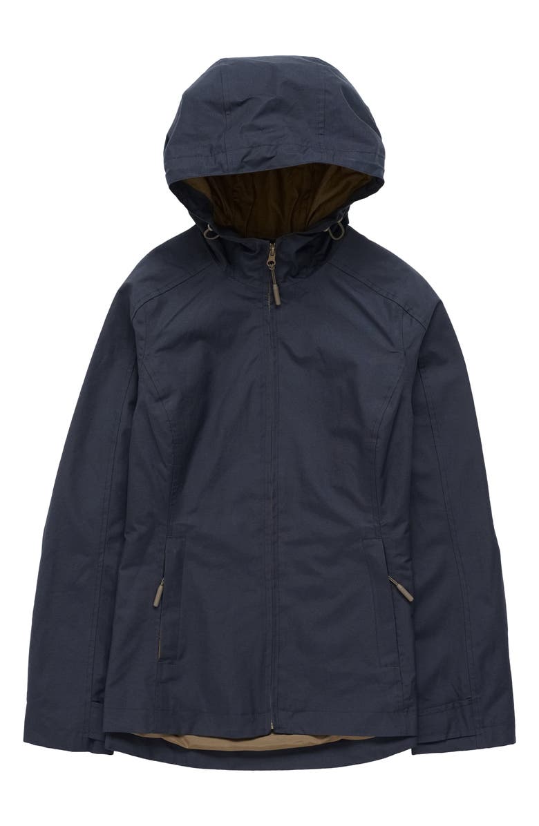 Seasalt Cornwall Waterway Hooded Waterproof Jacket, Alternate, color, Inkwell