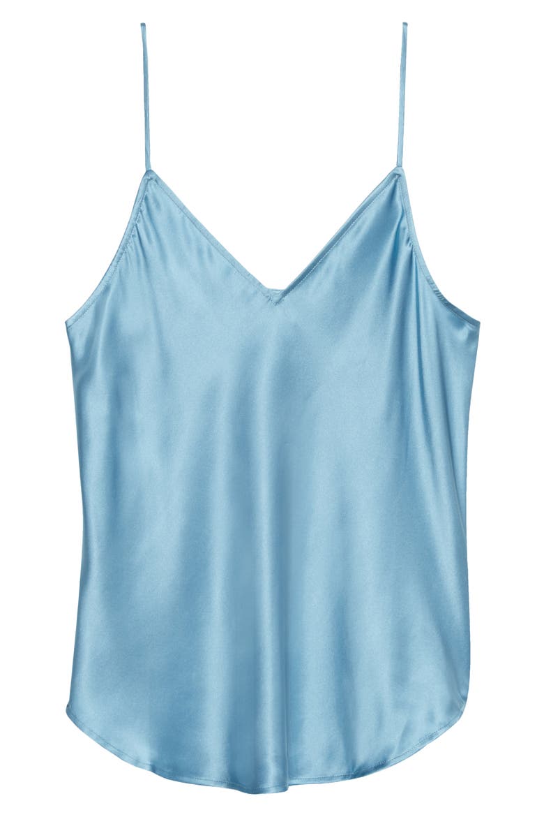 Silk Camisole, Alternate, color, OCEAN
