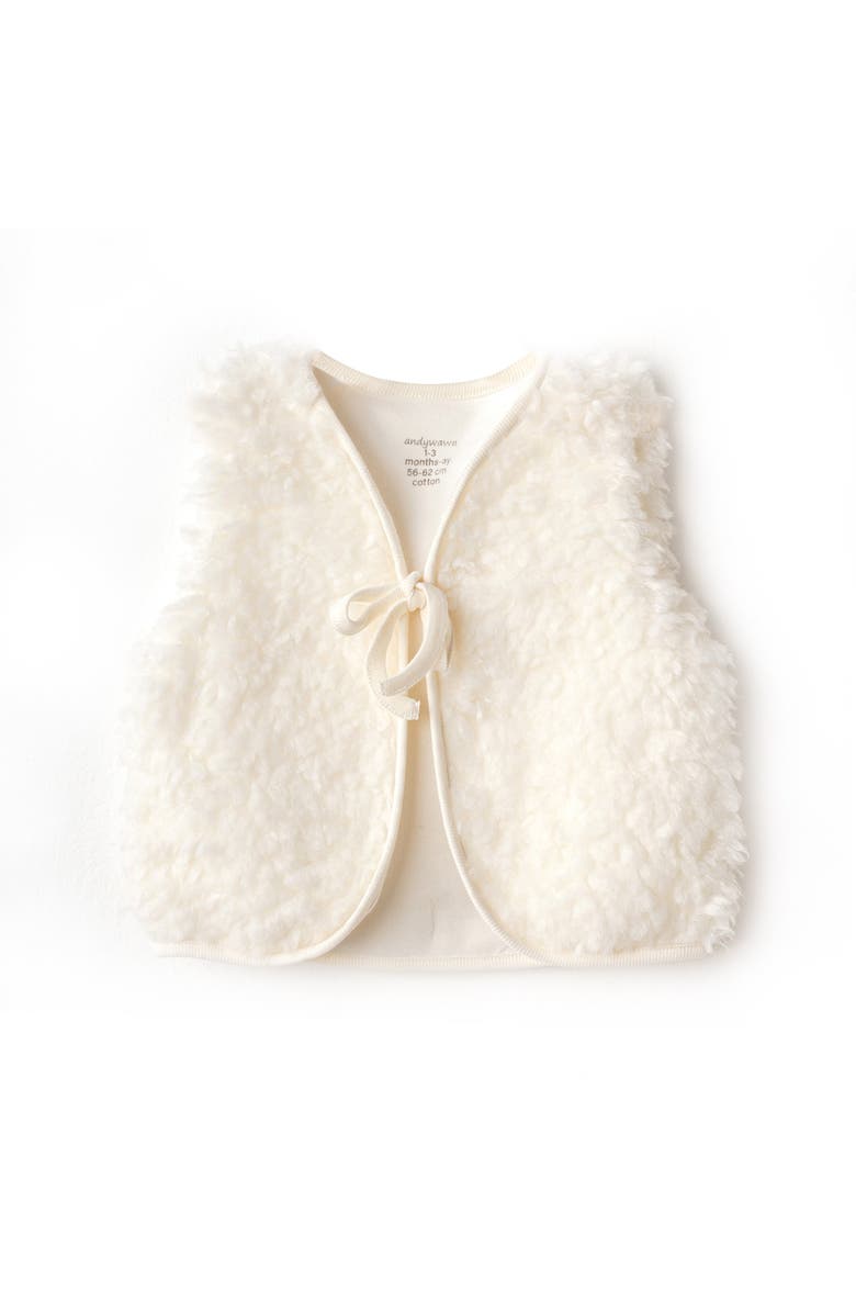 Andy Wawa Cloud Soft Vest, Main, color, Cream