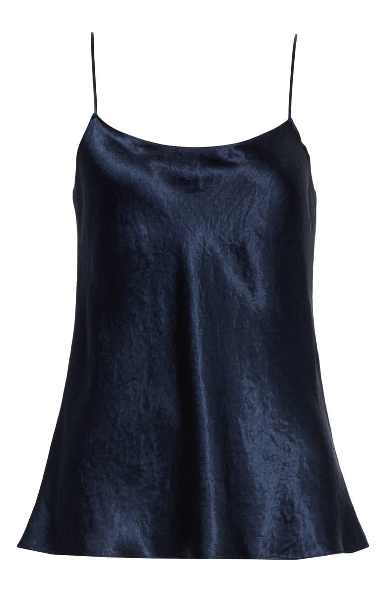 Vince Satin Camisole, Alternate, color, Coastal Blue