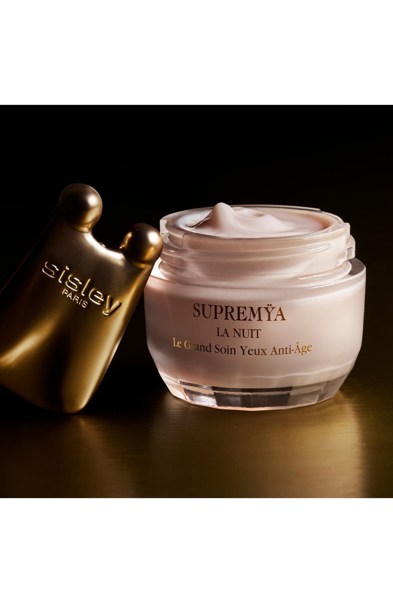 Sisley Paris Supremÿa at Night The Supreme Anti-Aging Refillable Eye Cream, Alternate, color, Bottle 0.5 Ounces