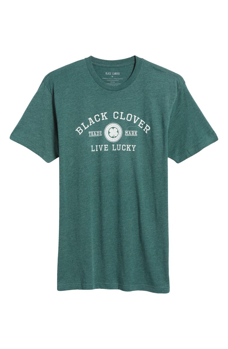 Black Clover Cornerstone 5 Logo Graphic T-Shirt, Alternate, color, 