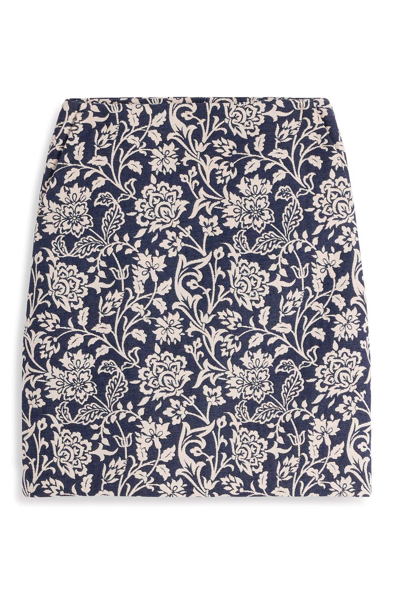 Floral Jacquard A-Line Skirt, Alternate, color, FLORAL JACQUARD
