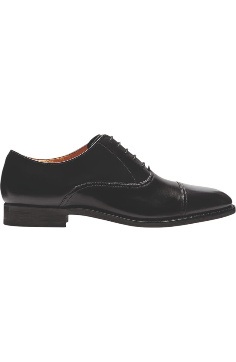 Charles Tyrwhitt Leather Oxford Shoes, Alternate, color, Black