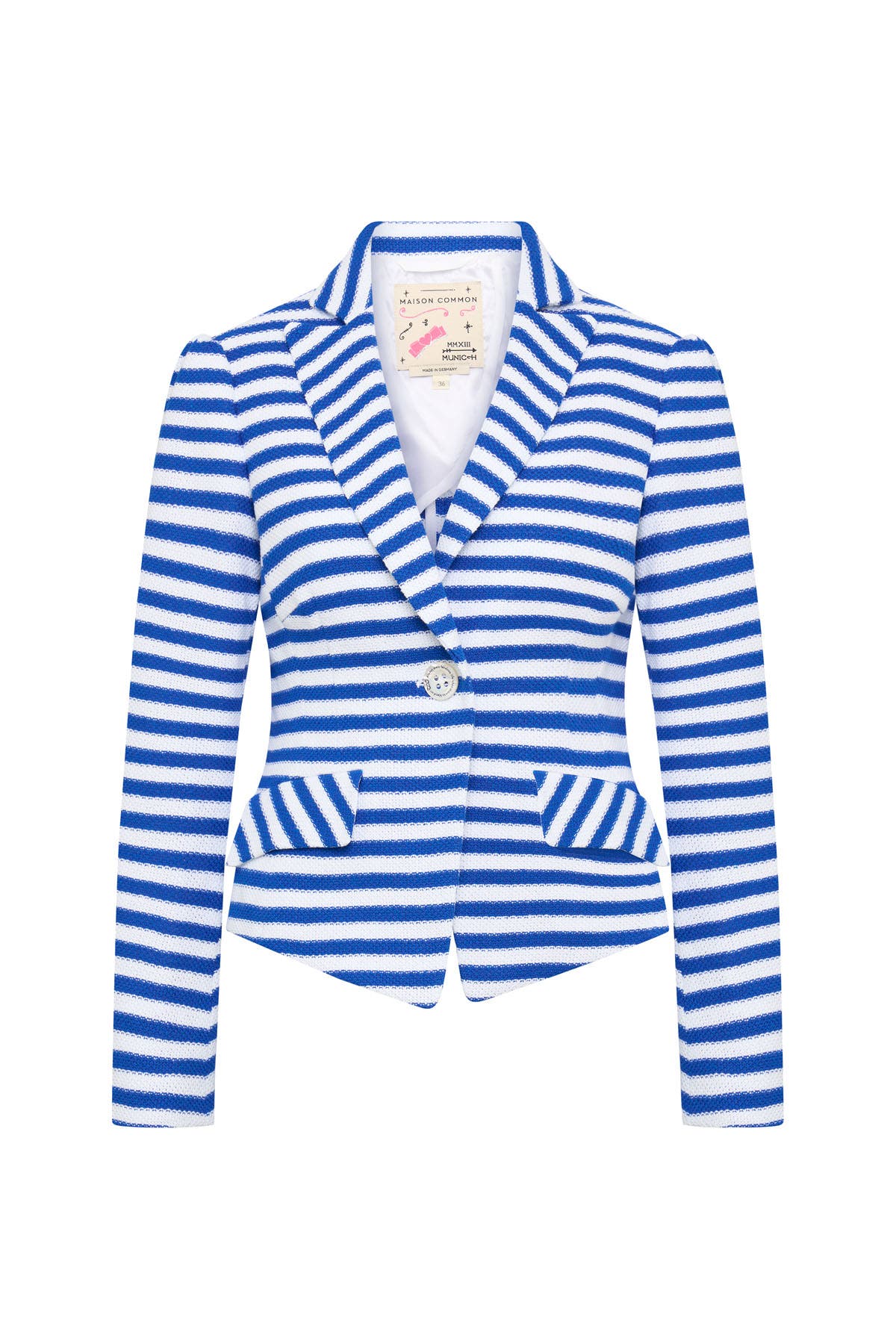 selected Blue / White
