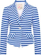Maison Common Striped Jersey Jacket