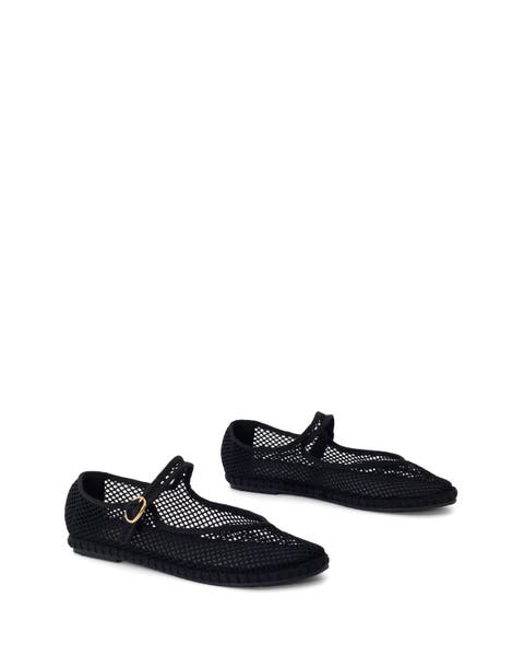 ALICANTE Round Toe mary jane ballet flats