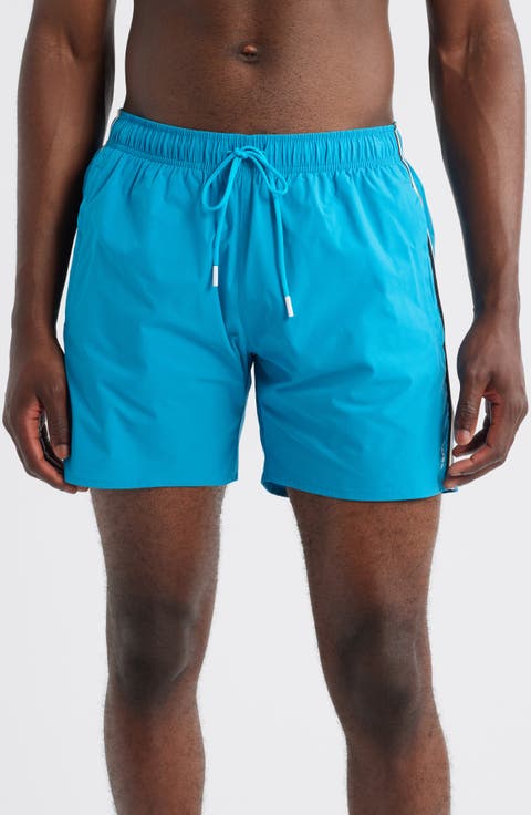 Iconic Side Stripe Swim Trunks