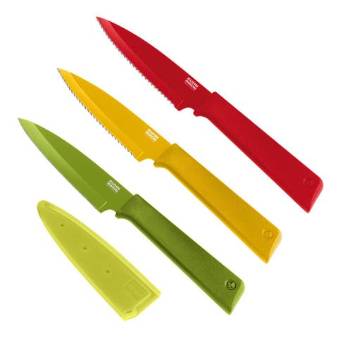 Straight & Serrated Paring Knife Set