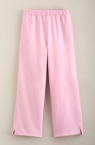 Zella Girl Kids' Cozy Fleece Wide Leg Pants