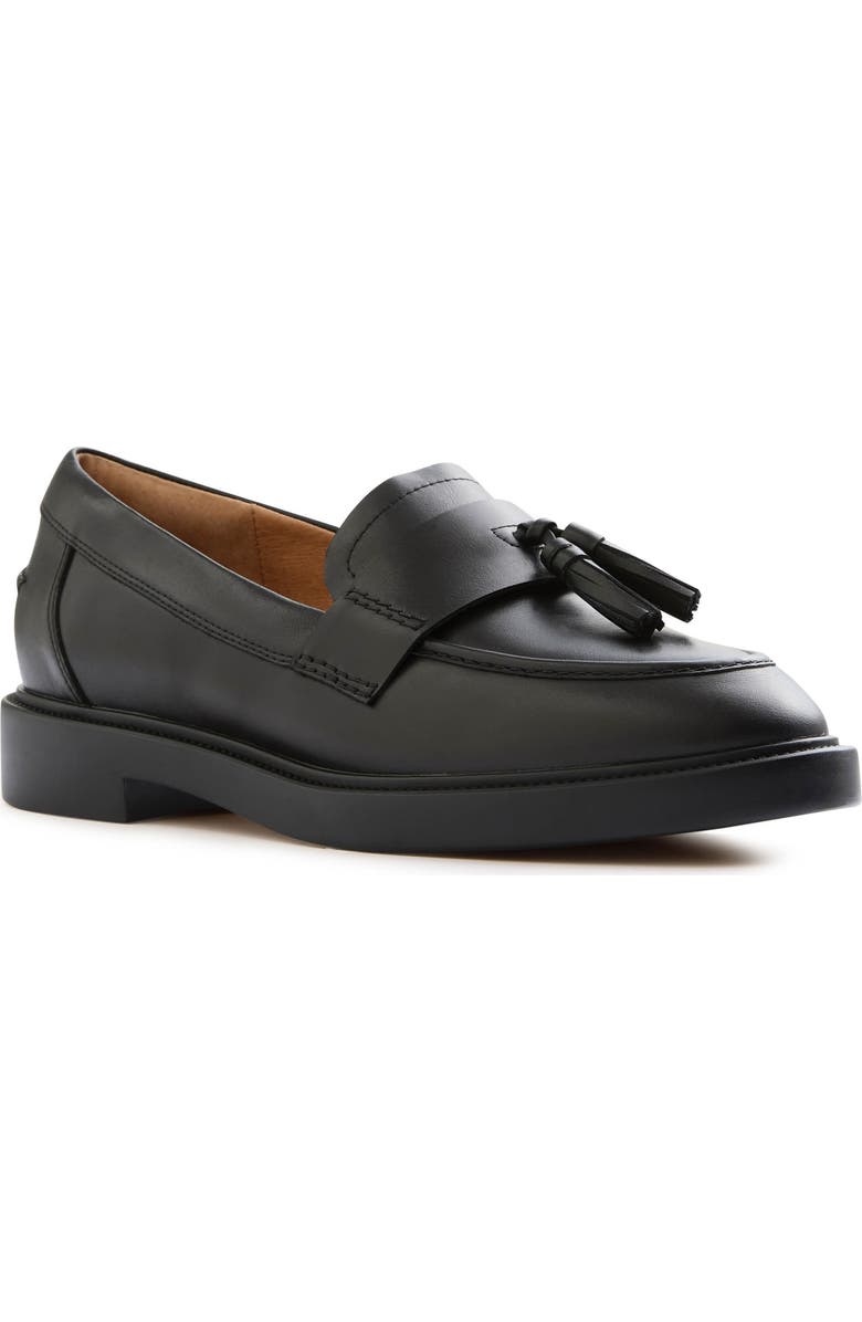 FRANKIE4 Octavia Platform Tassel Loafer, Main, color, Black