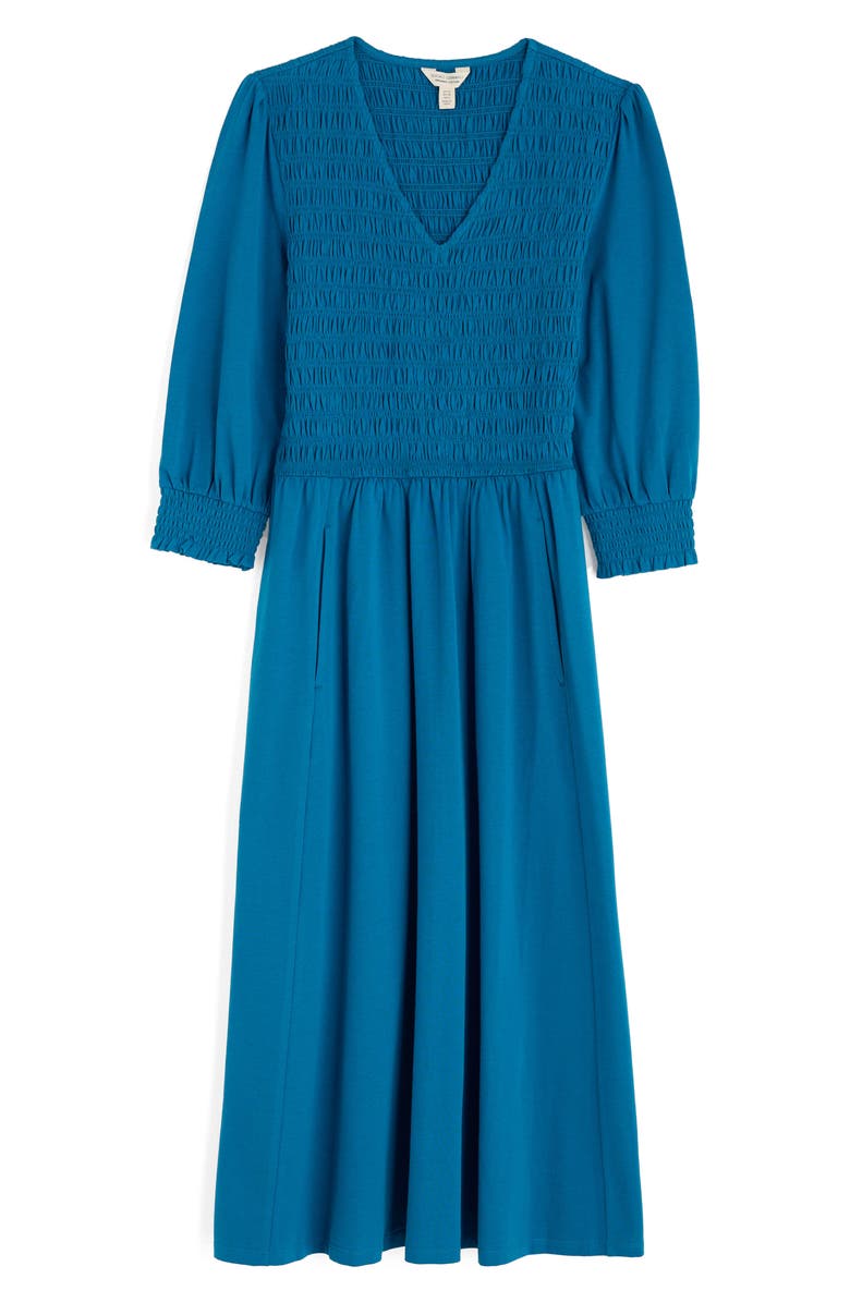 Seasalt Cornwall Sea Sound Smocked Midi Dress, Alternate, color,