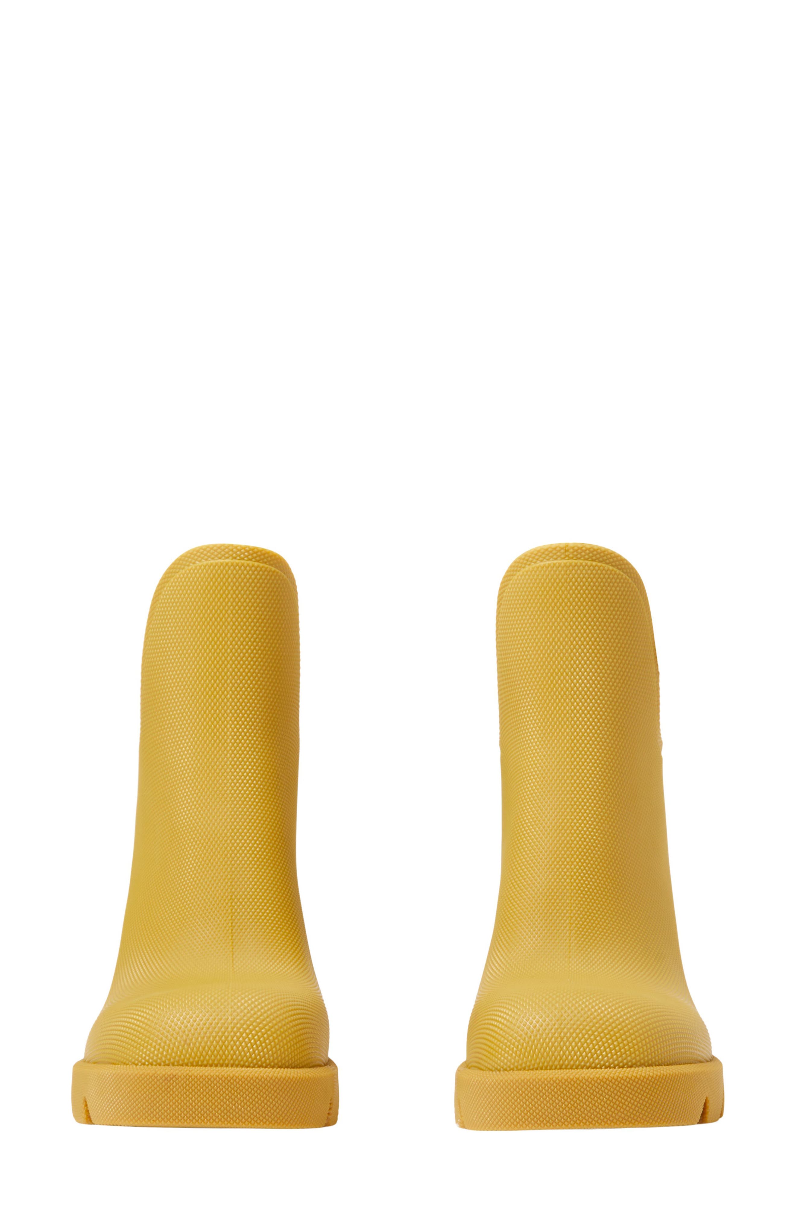 Burberry Marsh Textured Ankle Boot, Alternate, color, Manilla