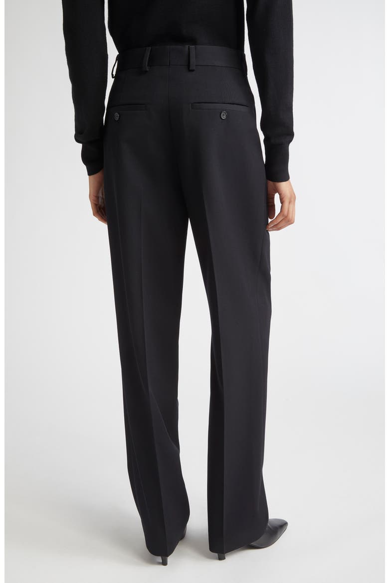 Pleated Trousers, Alternate, color, BLACK