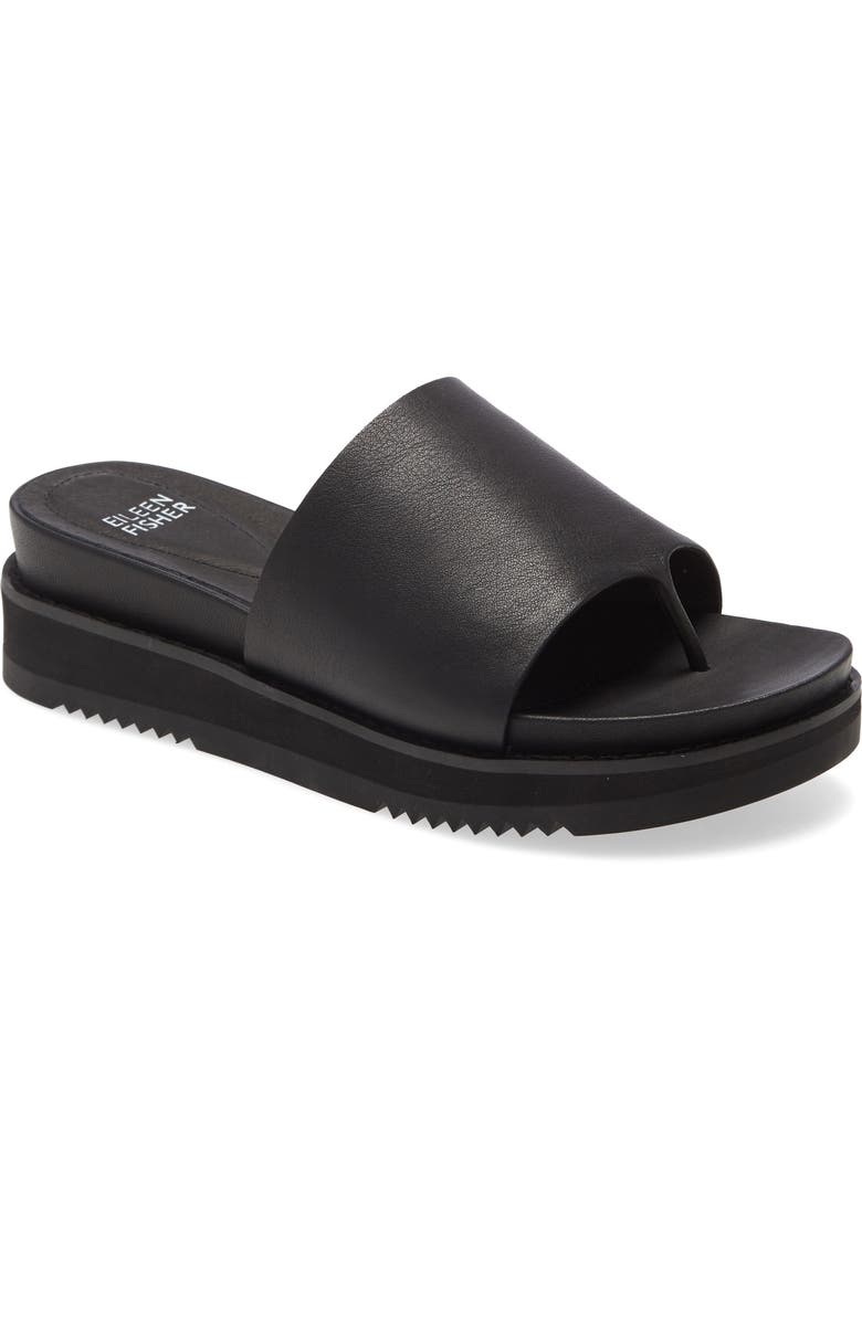Eileen Fisher Touch Platform Sandal, Main, color,