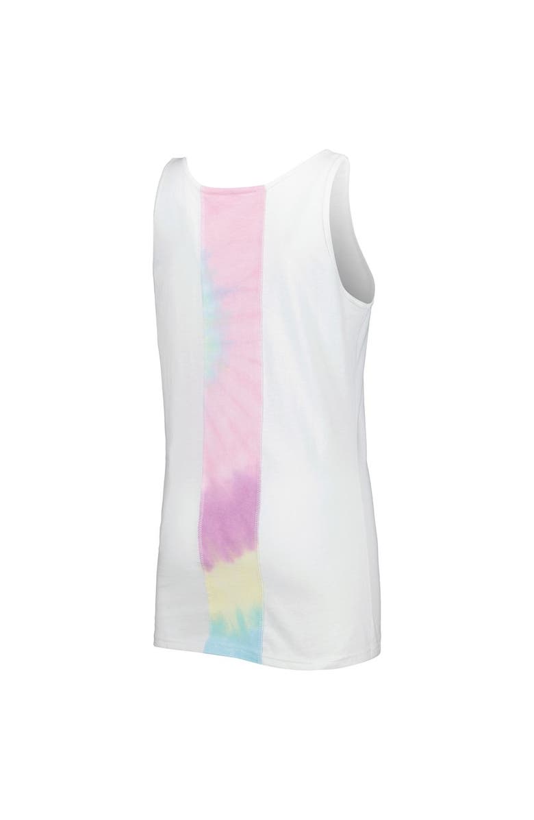 REFRIED APPAREL Women's Refried Apparel White San Francisco Giants Tie-Dye Tank Top, Alternate, color, White