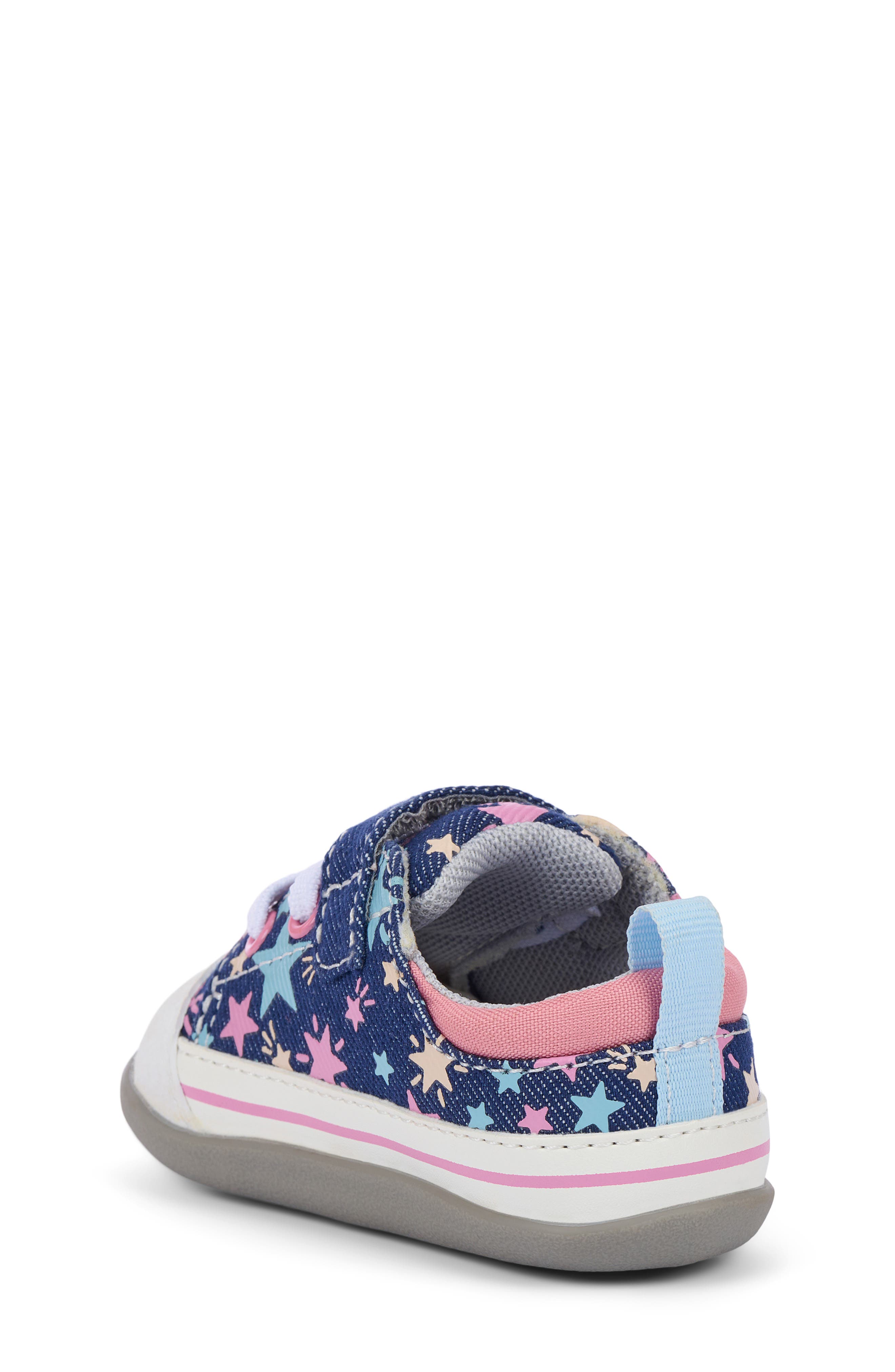 See Kai Run Kids' Mini Stevie Sneaker, Alternate, color, Navy Denim/Stars