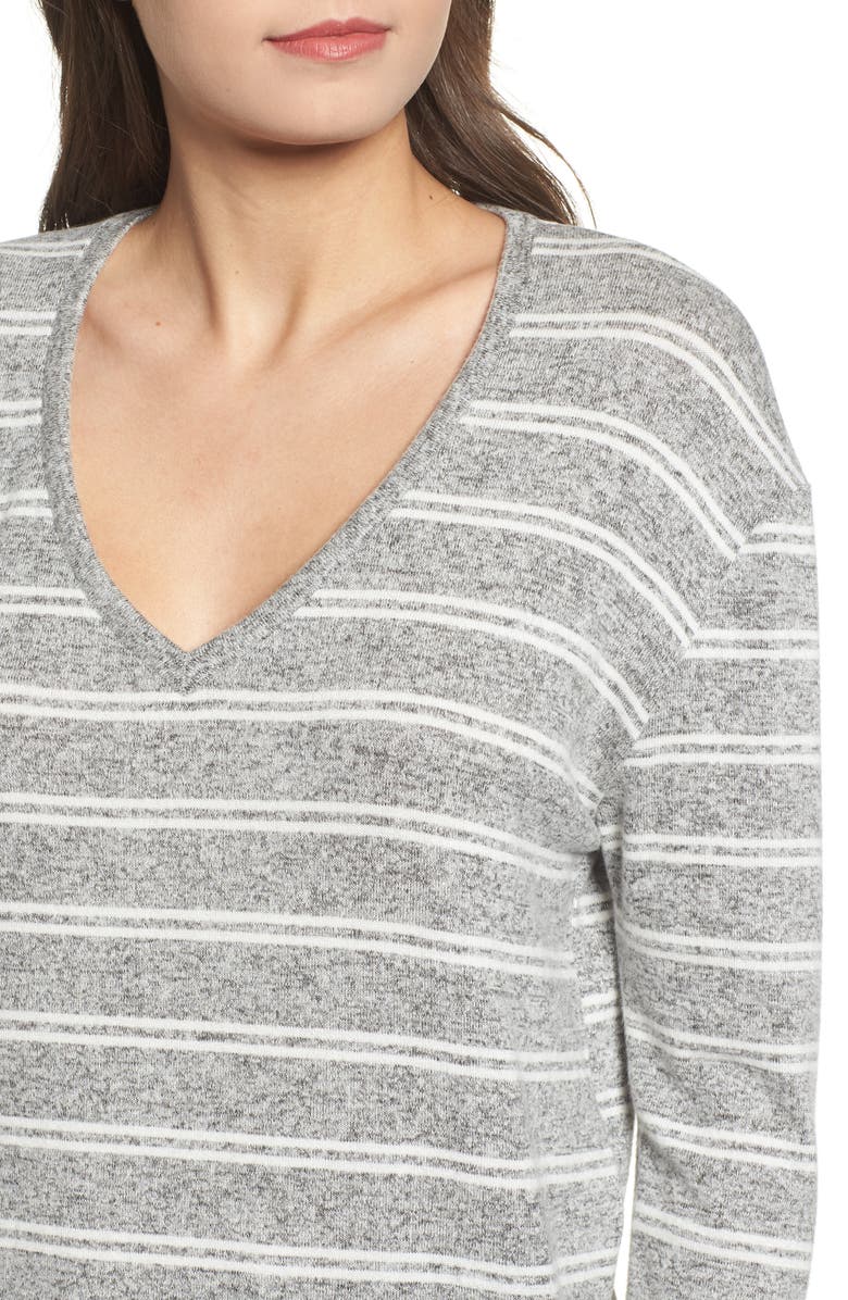BP. Cozy V-Neck Sweater, Alternate, color,