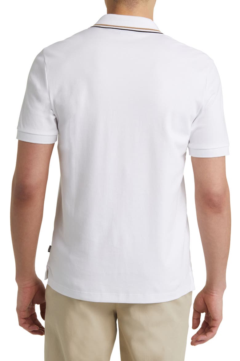 Penrose Tipped Polo, Alternate, color, WHT