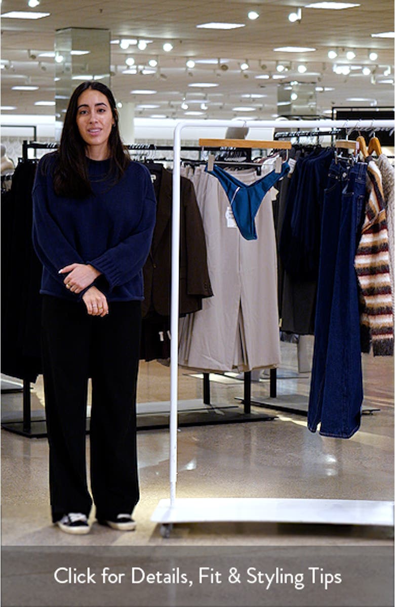 Gathered Deep V-Cut Bikini Botttoms, sales video thumbnail