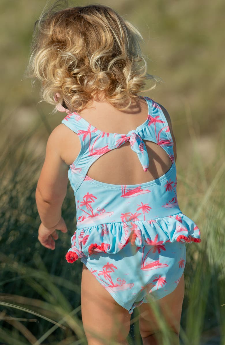 Snapper Rock Kids' Lighthouse One-Piece Swimsuit, Alternate, color, 