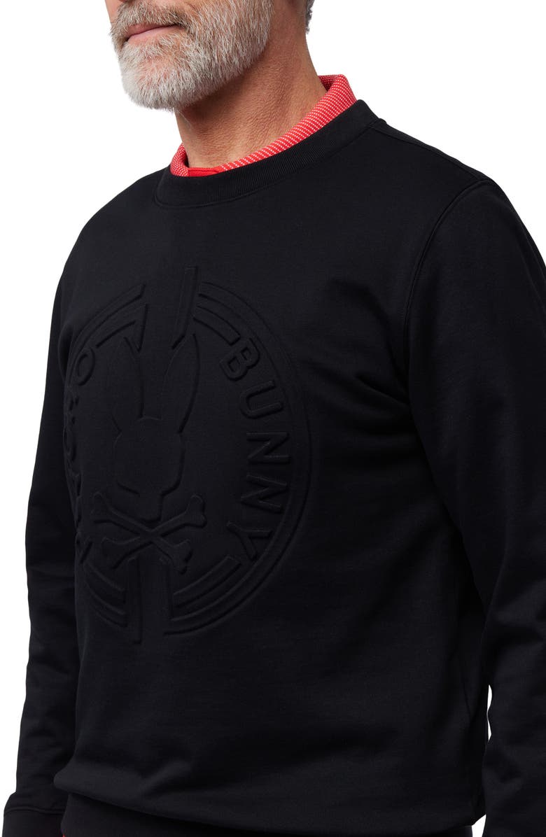 Psycho Bunny Santa Fe Crewneck Sweatshirt, Alternate, color, 