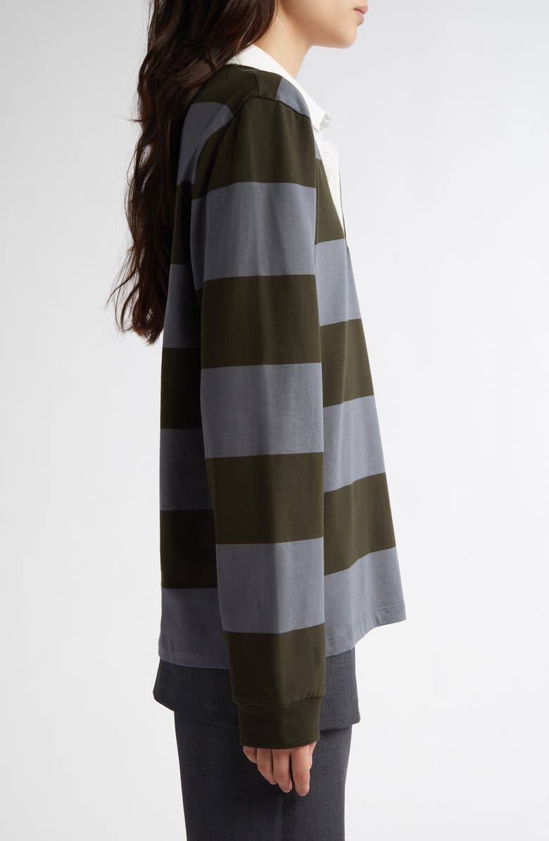 Paloma Wool Susu Organic Cotton Rugby Shirt, Alternate, color, 