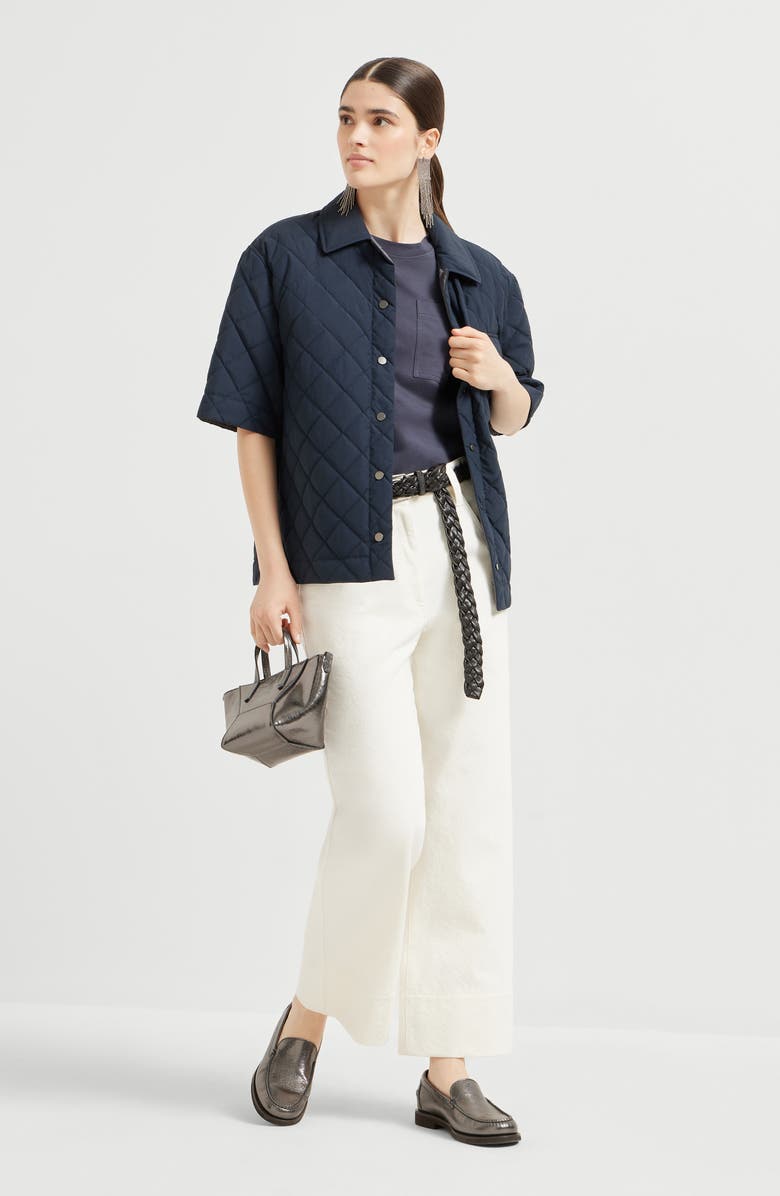 Brunello Cucinelli Cotton jersey T-shirt, Alternate, color, Night