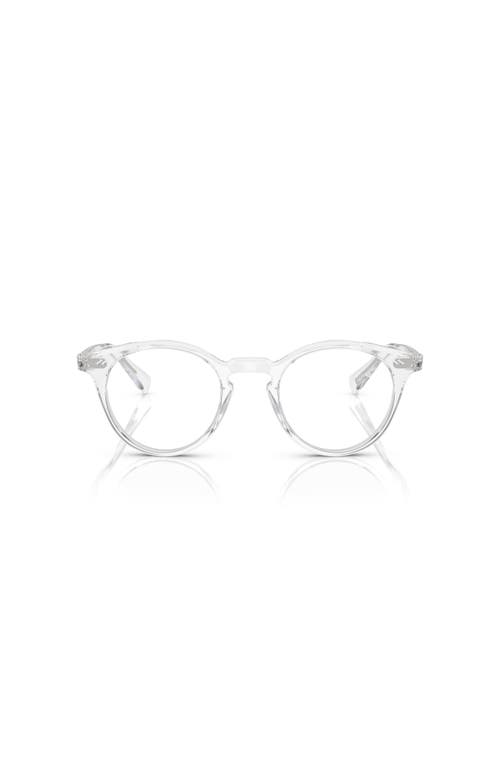 Oliver Peoples 48mm Phantos Optical Glasses In Transparent