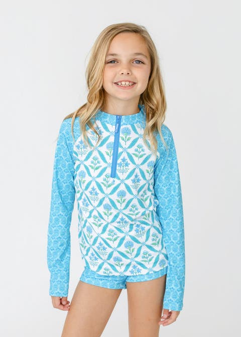 Girls 3-Piece Long Sleeve Rashguard Set