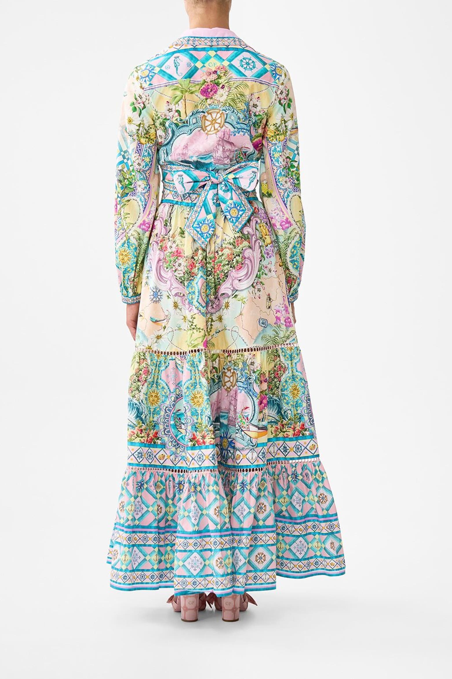Coasting Camilla High Waisted Tiered Skirt Just Coasting (Women) | Nordstrom