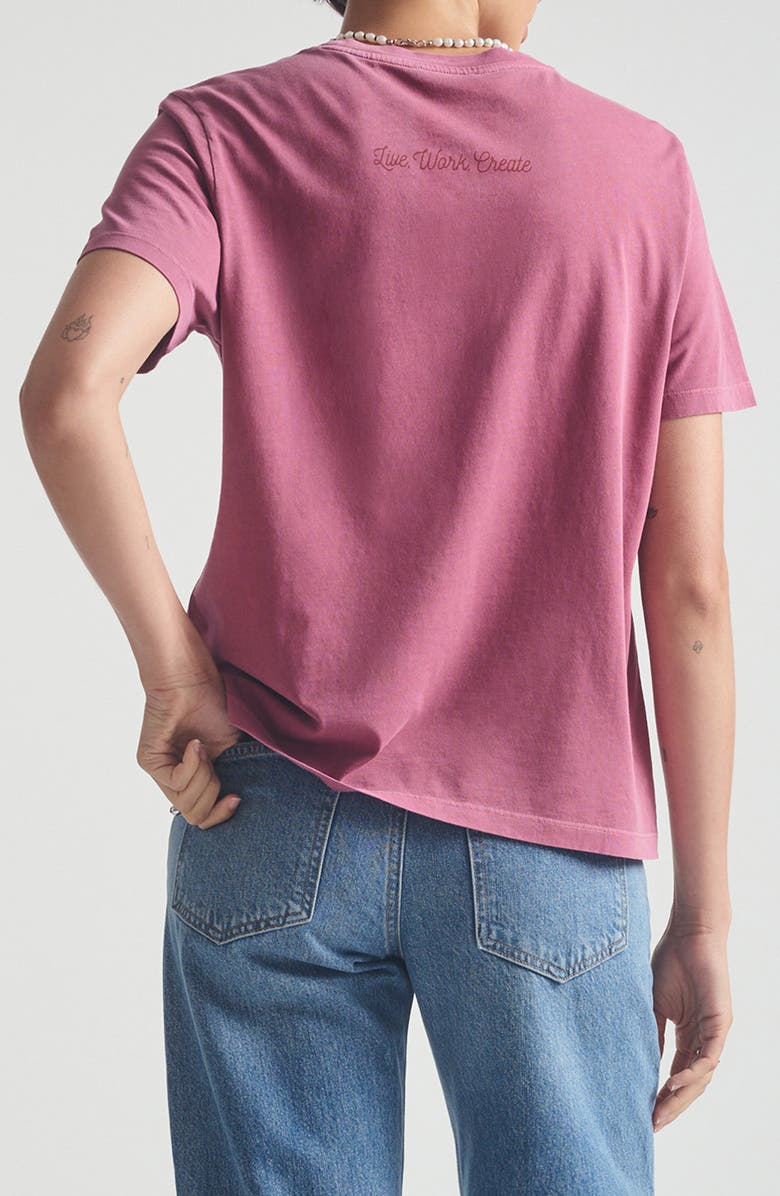 Brooklyn Industries Logo Cotton Graphic T-Shirt, Alternate, color, Biking Red