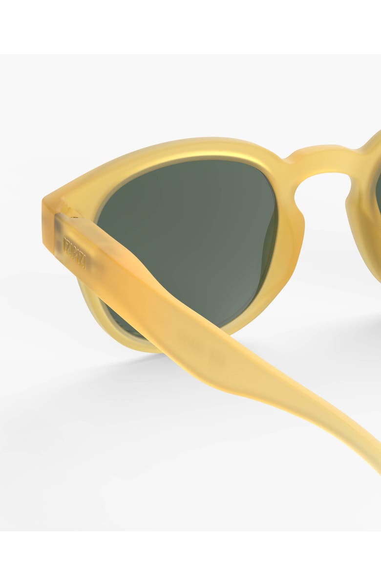 IZIPIZI #C 41mm Square Sunglasses, Alternate, color, Yellow Honey