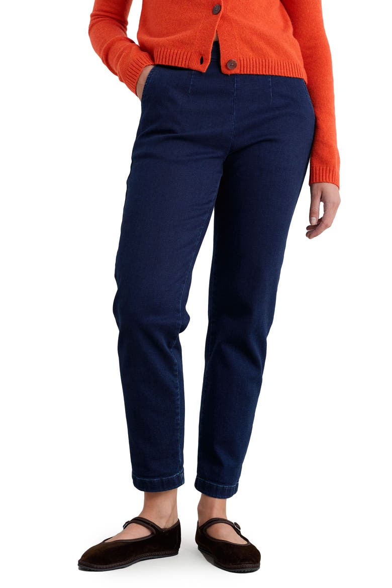 Waterdance Tapered Leg Pants, Main, color, DARK INDIGO WASH