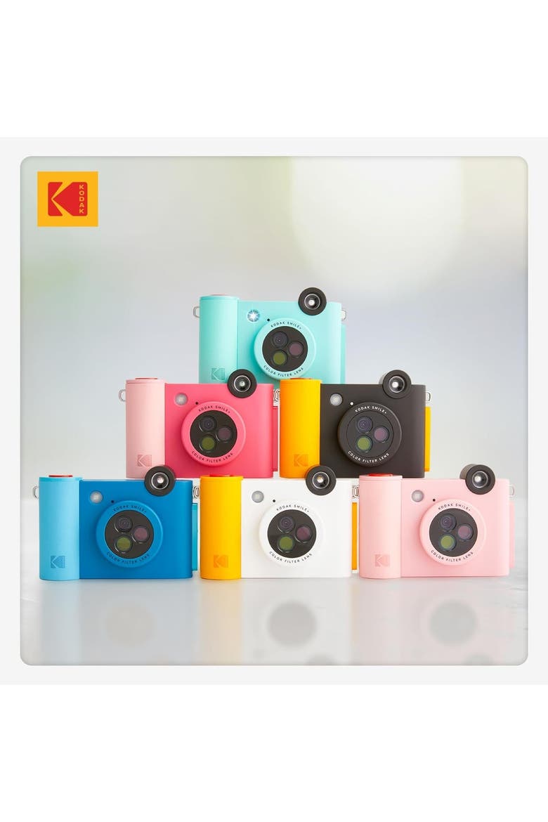 Smile+ 2-in-1 Instant Camera Gift Bundle, Alternate, color, Green