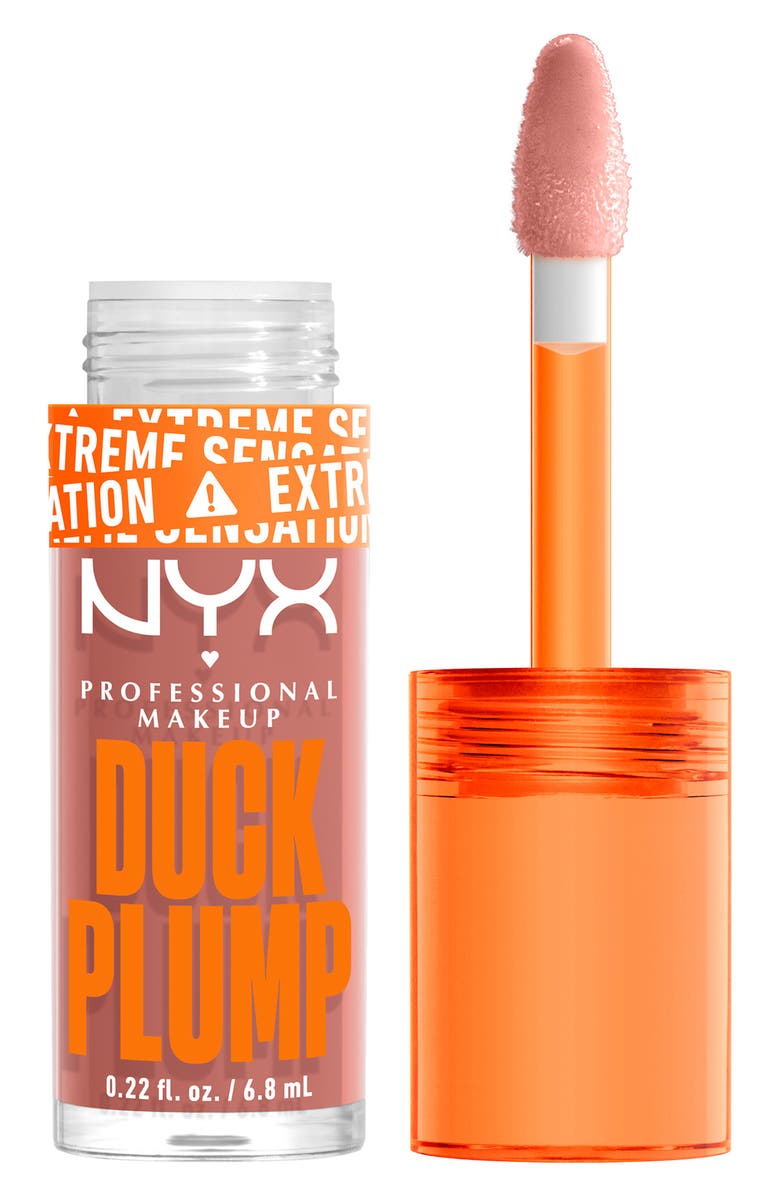 NYX PROFESSIONAL MAKEUP Duck Plump High Pigment Lip Plumping Gloss, Main, color, 