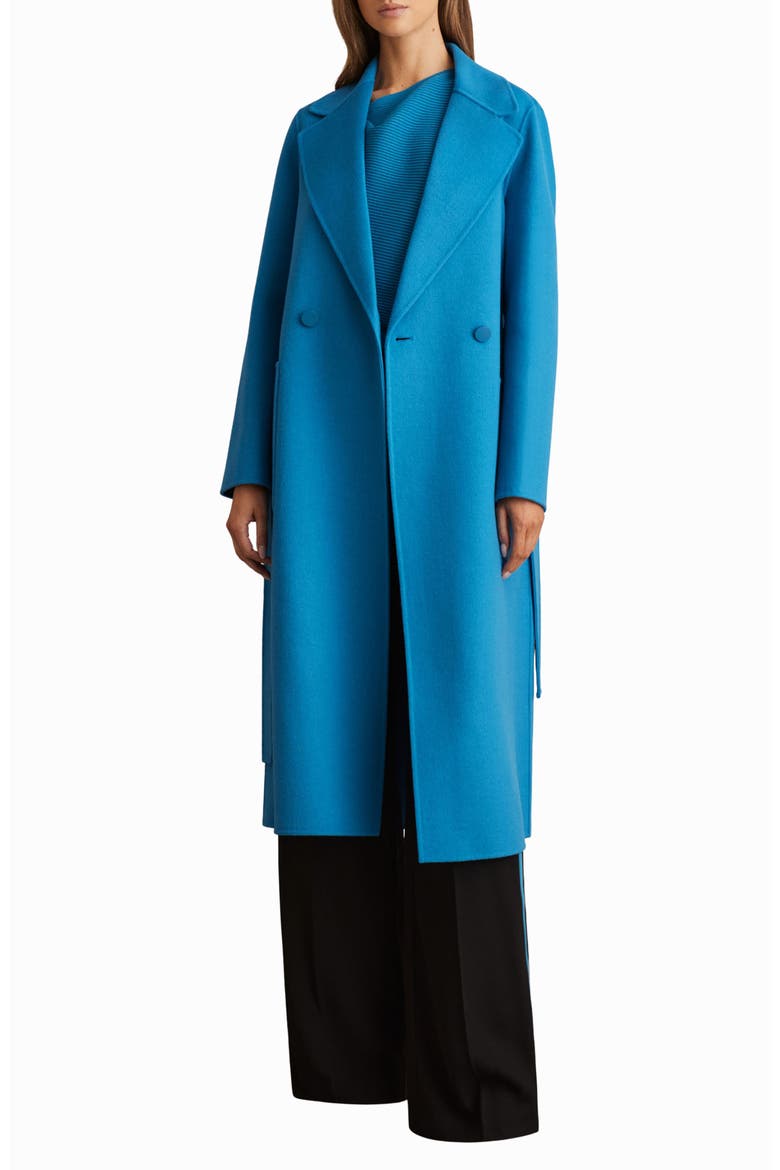 Lucia Coat, Alternate, color, BLUE