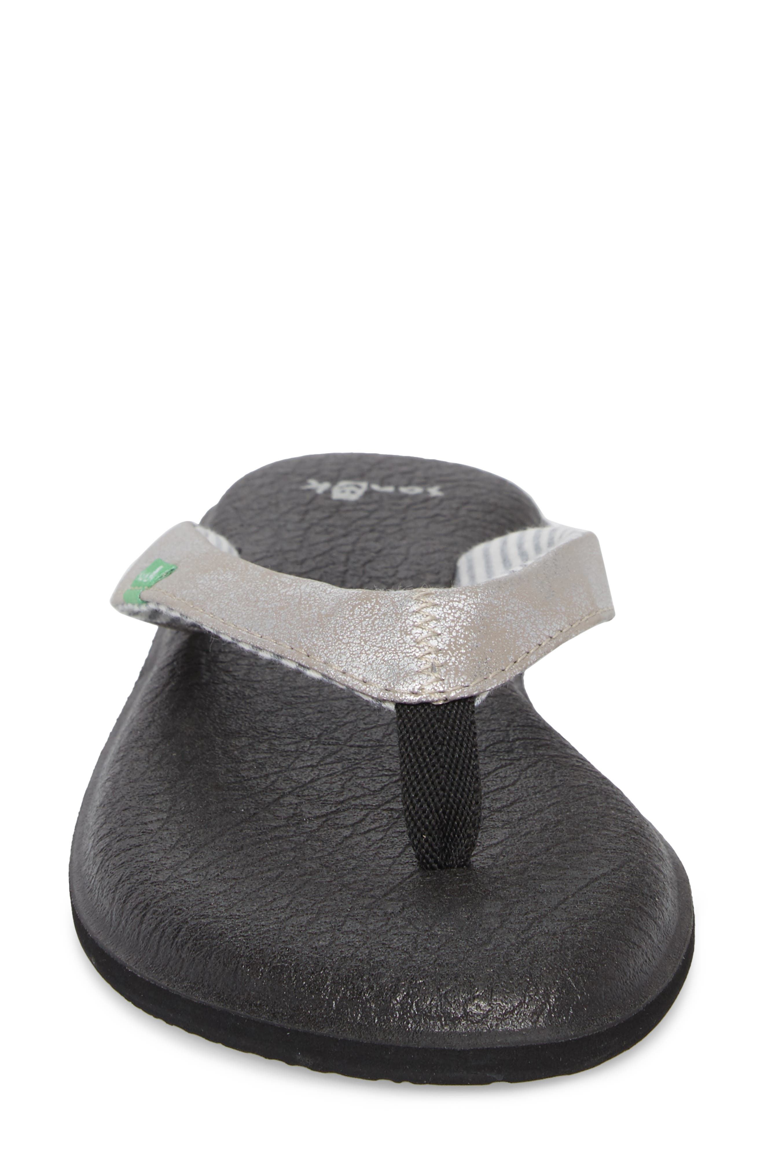 Sanuk 'Yoga Chakra' Flip Flop, Alternate, color, 