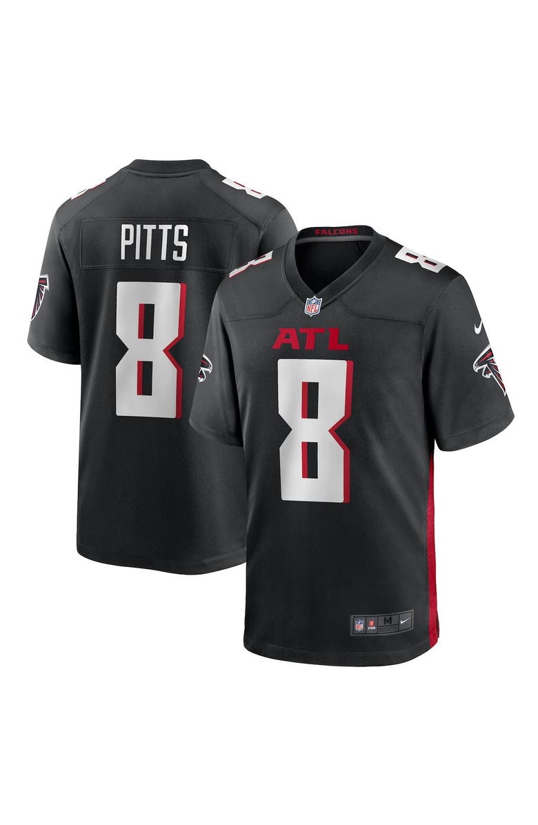 Nike Men's Nike Kyle Pitts Black Atlanta Falcons 2021 NFL Draft First Round Pick Game Jersey, Main, color, Black