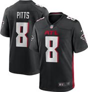 Nike Men's Nike Kyle Pitts Black Atlanta Falcons 2021 NFL Draft First Round Pick Game Jersey
