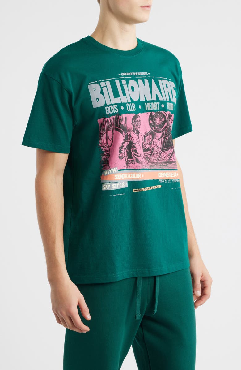 Billionaire Boys Club Labworks Cotton Graphic T-Shirt, Alternate, color, Rain Forest