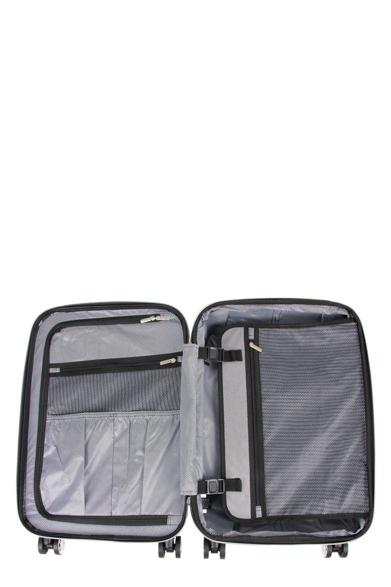Diamond Tower Hardside Spinner Luggage, Alternate, color, ROSE CHAMPAGNE