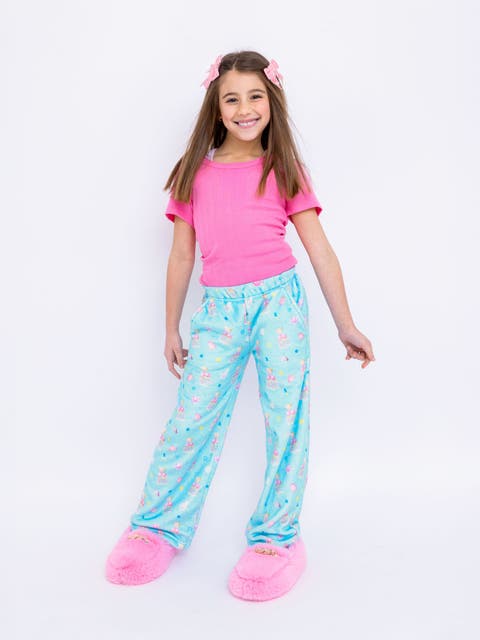 Plush Hanukkah loungewear pant
