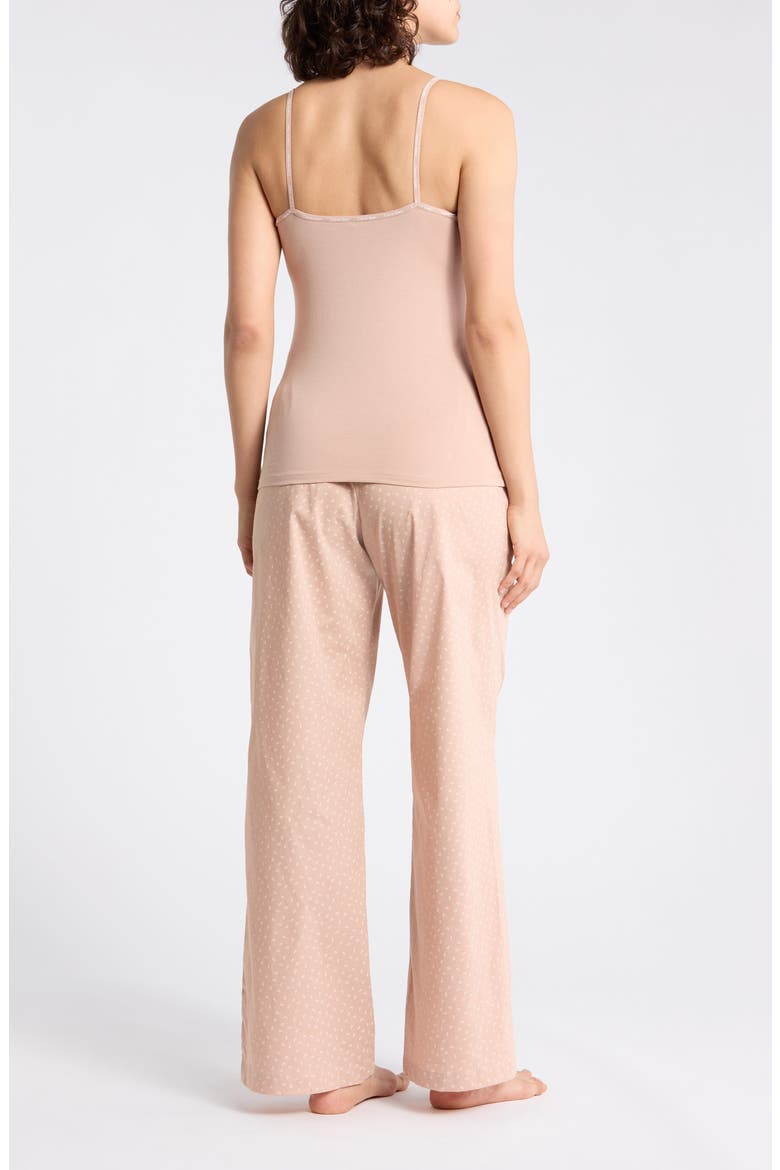 Camisole Long Pajamas, Alternate, color, CONFETTI CEDAR/ CEDAR