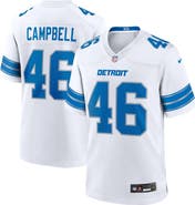 Nike Men's Nike Jack Campbell  White Detroit Lions White Game Jersey