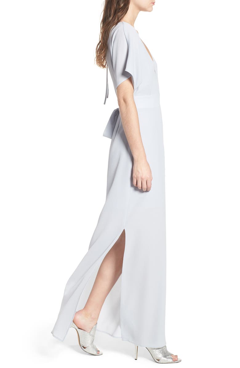 WAYF Carrara Slit Maxi Dress, Alternate, color, 