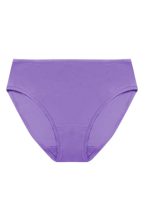 Natori Bliss Bare Cotton High Cut Briefs